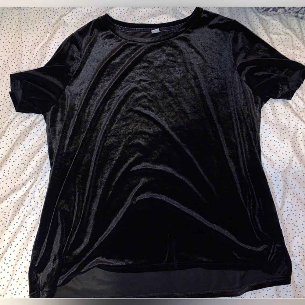 Velvet Black Top